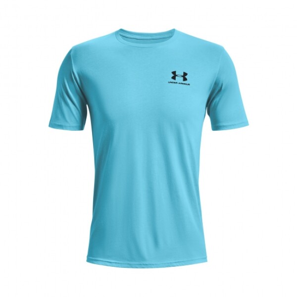 REMERAS UA SPORTSTYLE LC SS - UNDER ARMOUR AZUL