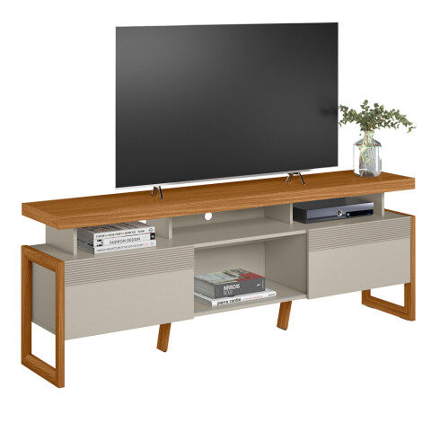 LINEA- RACK ESMERALDA HASTA 70" NATURE OFF LINEA- RACK ESMERALDA HASTA 70" NATURE OFF