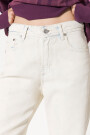 JEANS STRAIGHT COATED Blanco