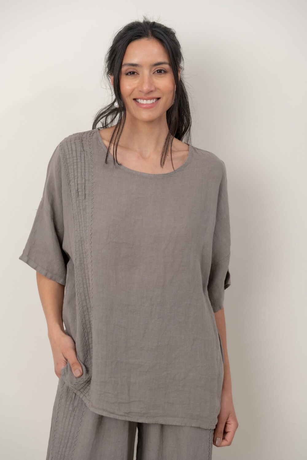 BLUSA PETRA Visón
