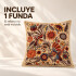 Fundas de Almohadón ZAL 50 x 50 cm Pack x2 Beige