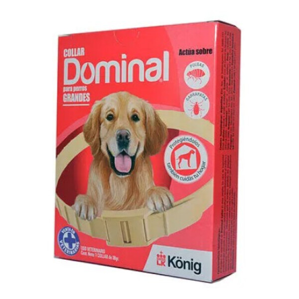 COLLAR ANTIPARASITARIO KONIG DOMINAL GRANDE COLLAR ANTIPARASITARIO KONIG DOMINAL GRANDE