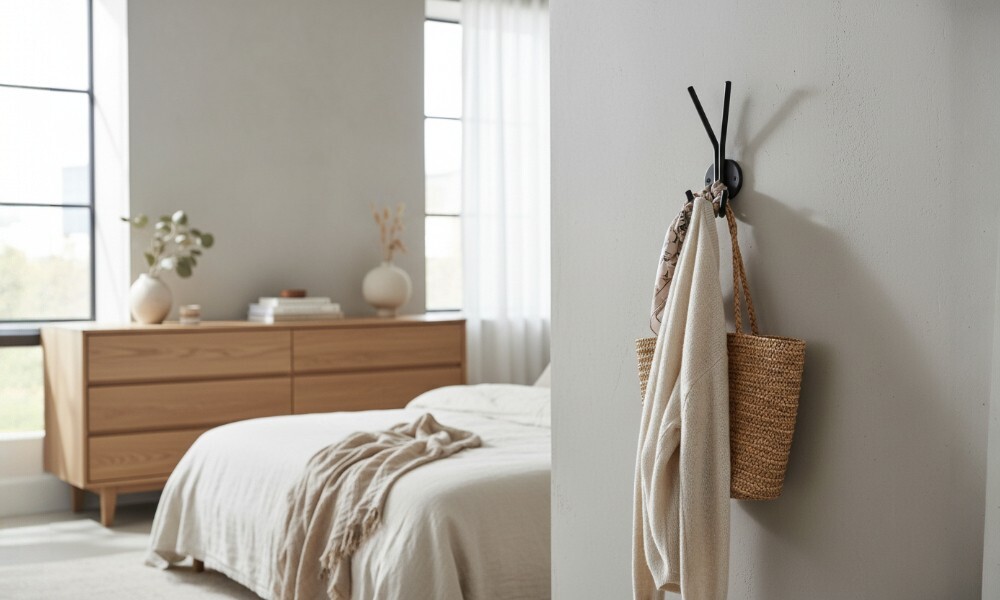 Perchero triple SCH005 satin Perchero Triple Sch005 Satin