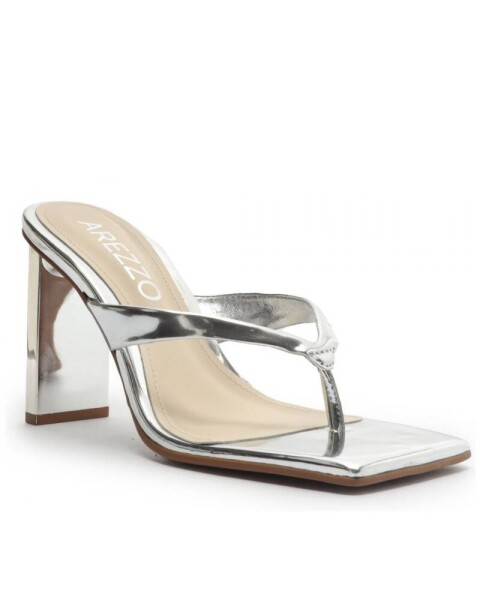 SANDALIA PLATEADO