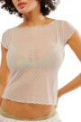 ON THE DOT BABY TEE Celeste