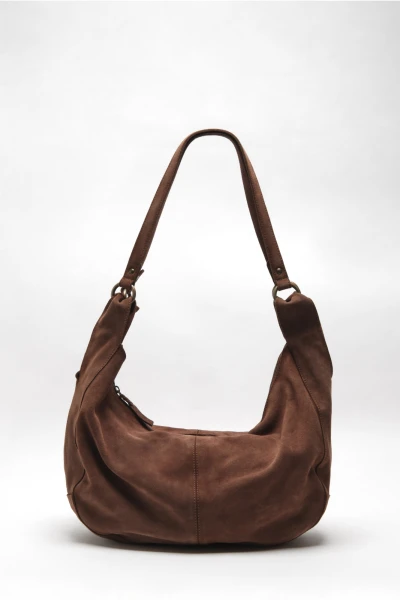 TOTE ROMA SUEDE Terracota