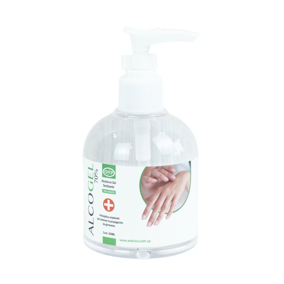 ALCOHOL EN GEL GNP 250 ML 