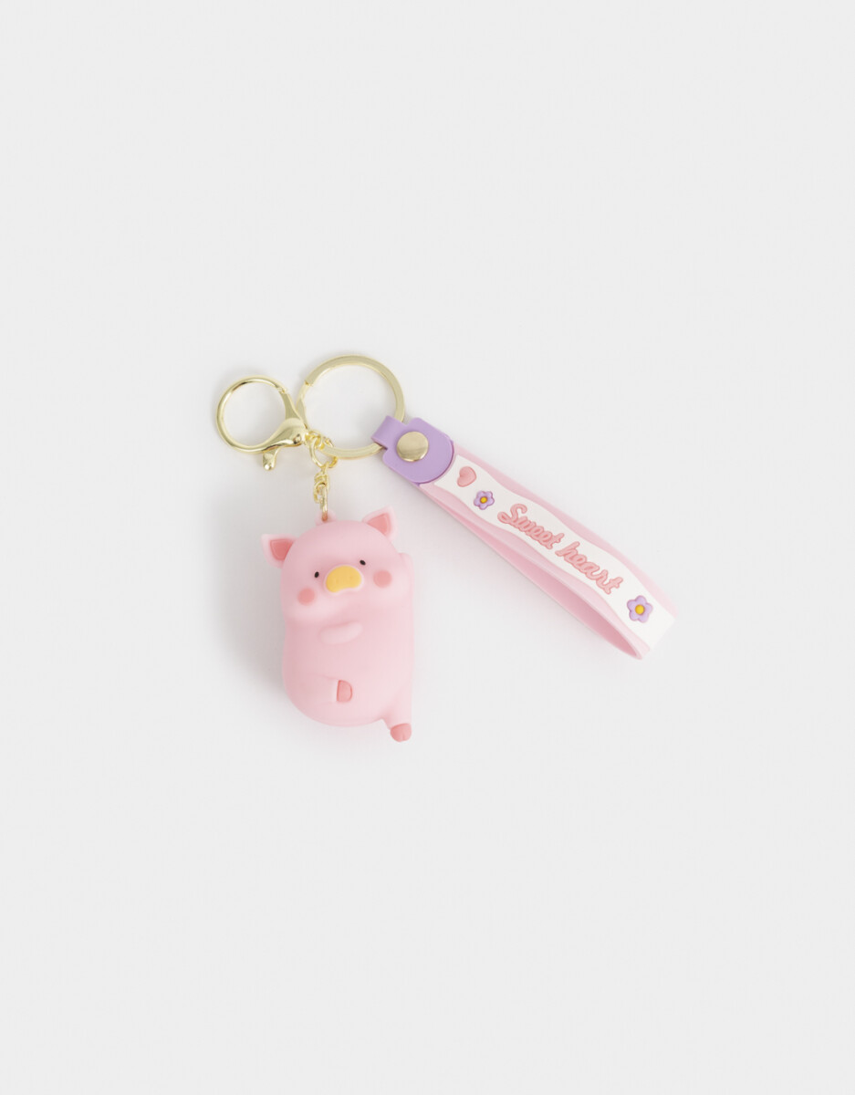 Llavero Y Charm De Chanchito 