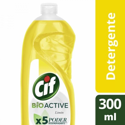 Detergente Líquido CIF Bio Active Limón 300 ML