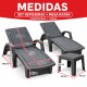 Set x2 Reposeras piscina+ mesa auxiliar GRIS