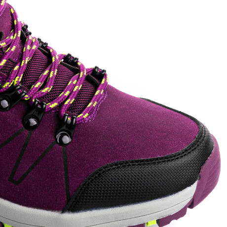 Calzado Botas Tácticas Outdoor Trekking Para Dama Violeta