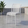 Silla de Exterior Omega Blanco Tiza