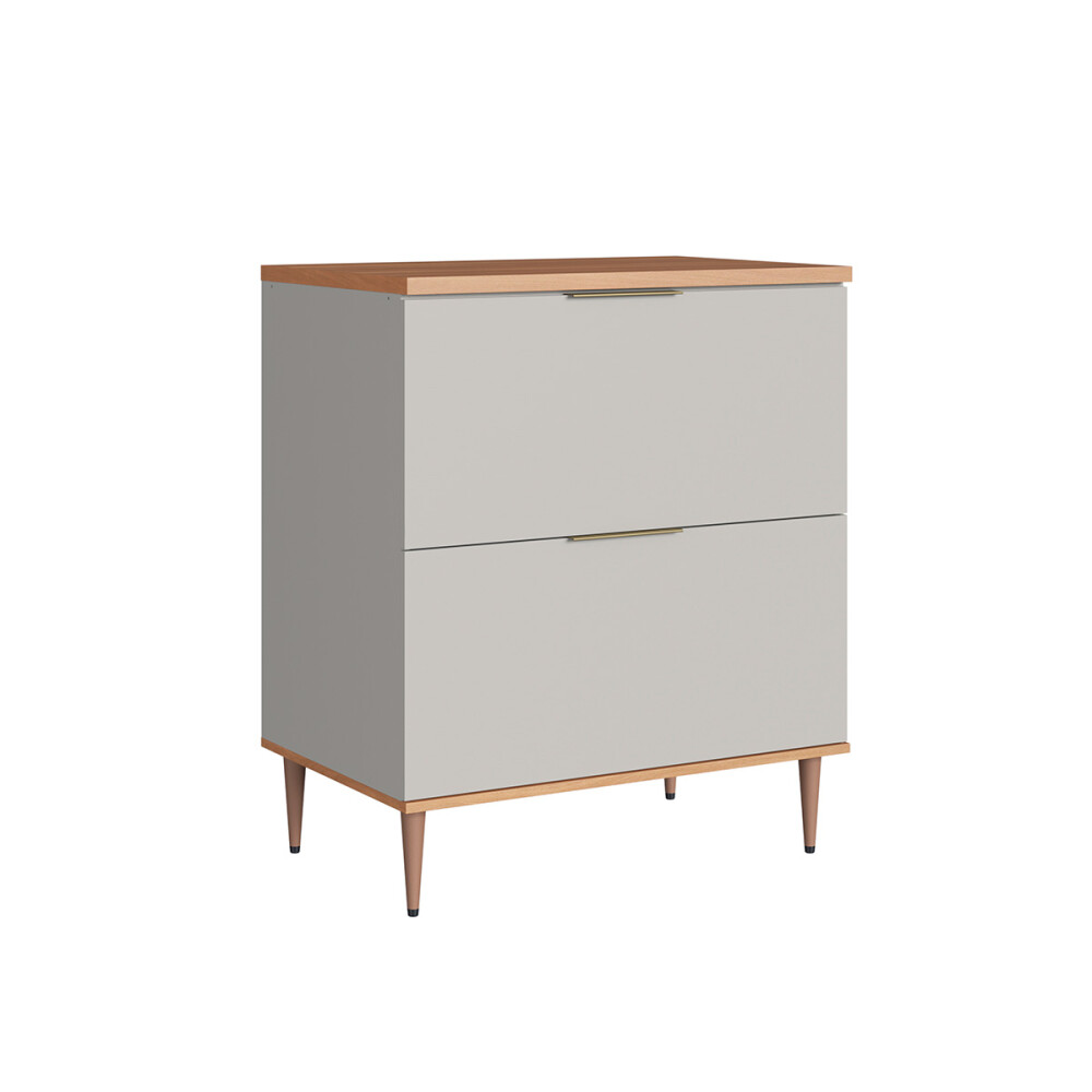 Módulo bajo ALICE 0,80 m 2 cajones, color Arenas Módulo Bajo Alice 0,80 M 2 Cajones, Color Arenas