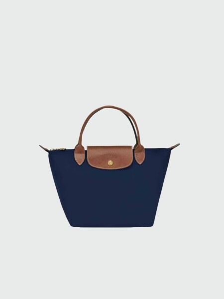 Longchamp - Le Pliage Original Bolso con Asa Superior S Azul