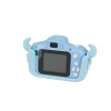Cámara de fotos digital infantil con funda celeste Cámara de fotos digital infantil con funda celeste