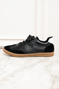 Zapatilla Combinada Negro