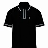 Polo Earl Org Int Sticker Penguin Negro