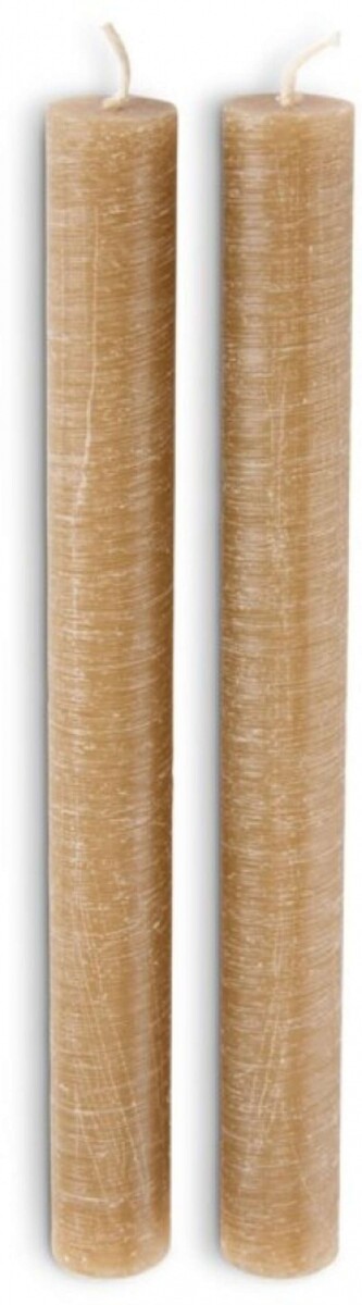 Vela Bertel H22 Cm Almendra Sdp - 2 Piezas/Paquete 