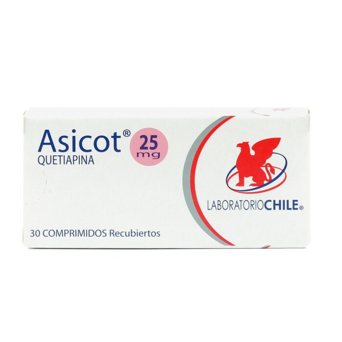 ASICOT 25 MG. CJ X 30 COMP. única