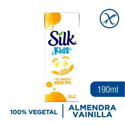 Bebida Silk Kids Vainilla 190ml Bebidasilk Kids Vainilla 190ml