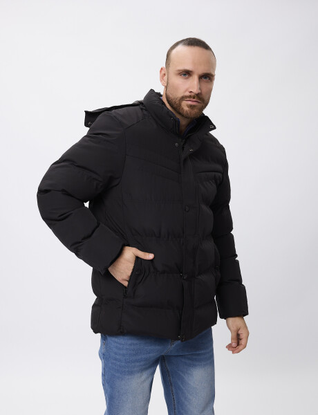 Campera nylon Glacier negro