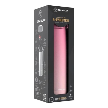 Termo Revolution Termolar 1L Inoxidable ROSA
