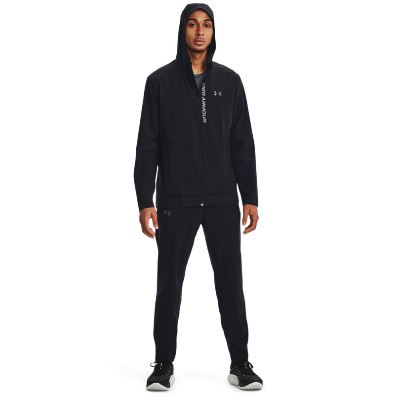 UA OUTRUN THE STORM JACKET-BLK BLK-002