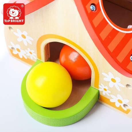 Juego Golpeando la Casita Top Bright Madera 001