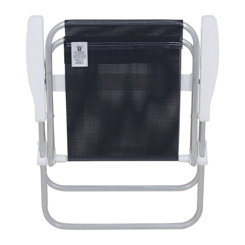Silla Plegable de Aluminio 1 Posición AZUL