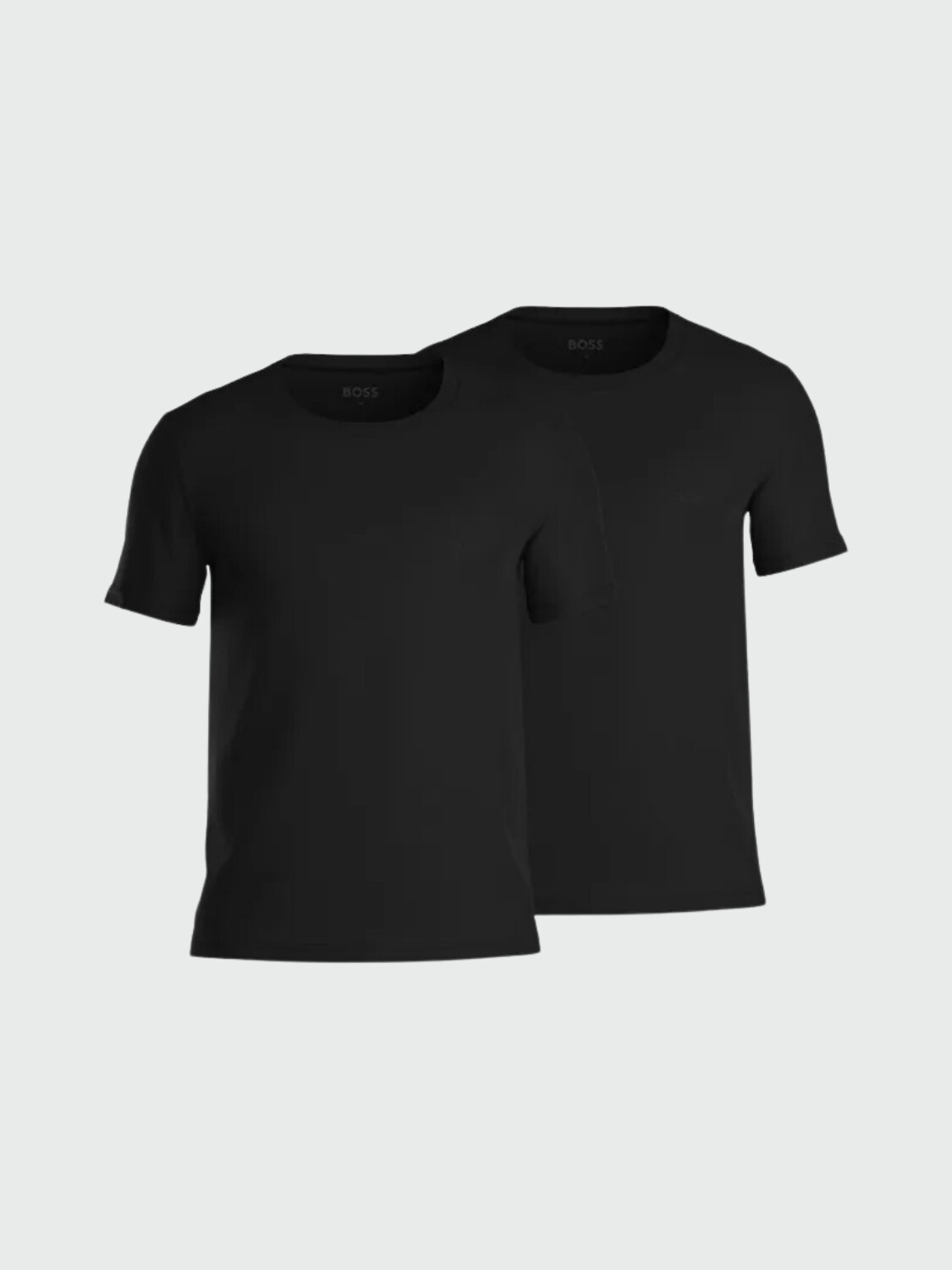 BOSS Black - Pack 2 Camisetas Interiores Algodón Logo 0