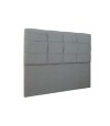 Respaldo London 2 Plazas Gris