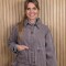 Sobrecamisa Rufina Denim Tostado