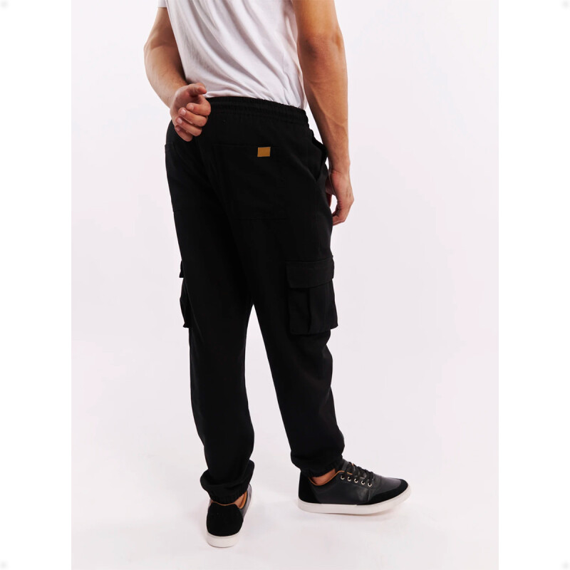Pantalón Cargo Negro