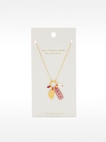 Collar Colgante Con Perla De Agua Dulce - Plata De Ley 925 rosa