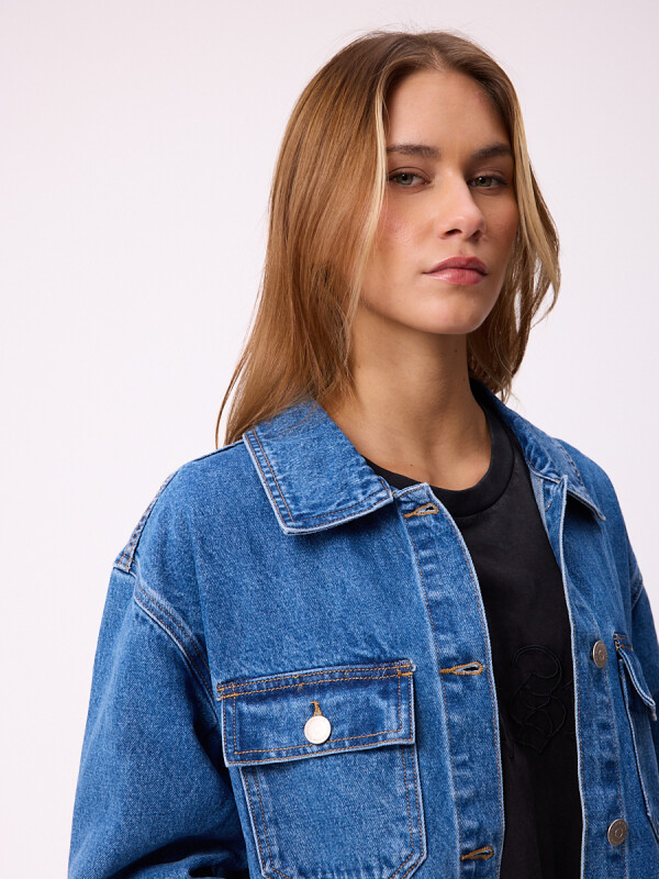 CAMPERA NAMUS RUSTY Azul