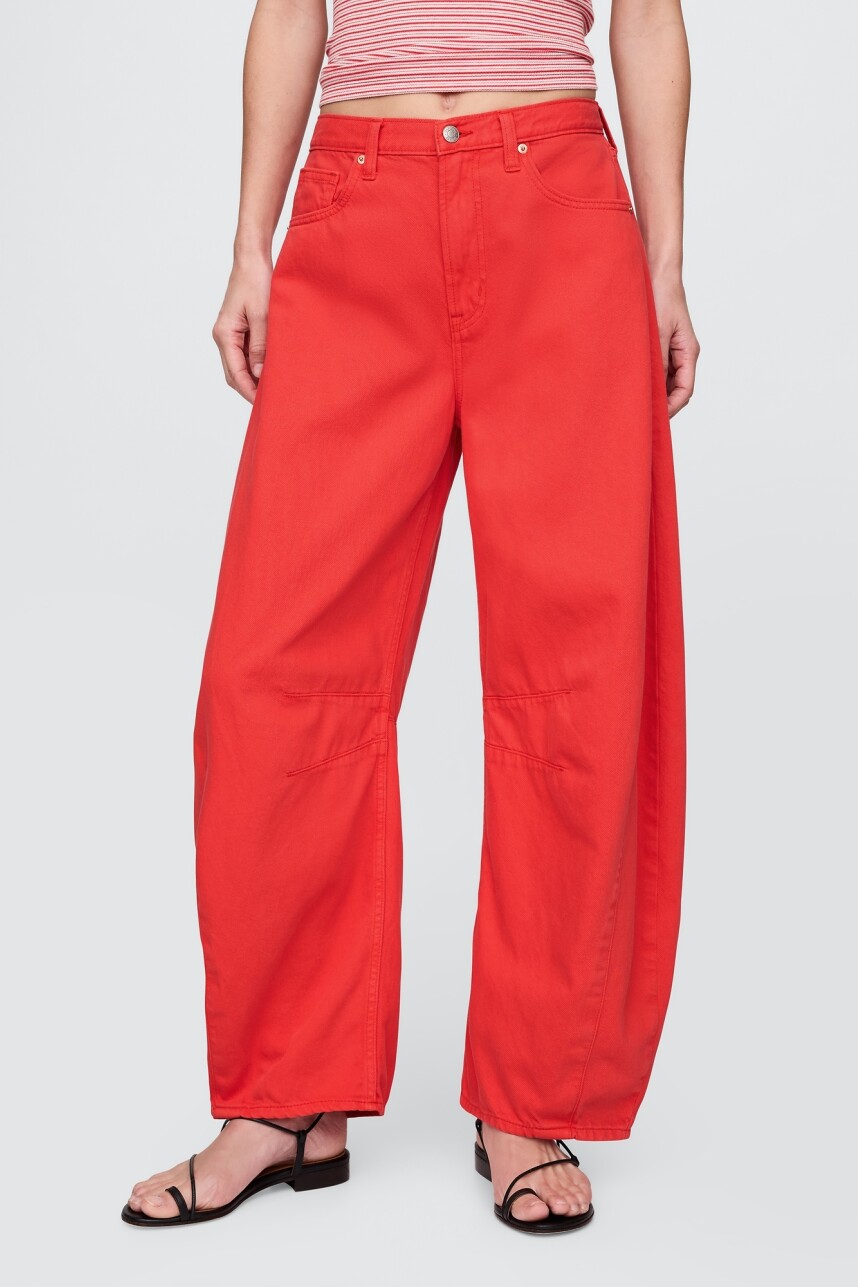 Jean Horseshoe Mujer Tomato Sauce