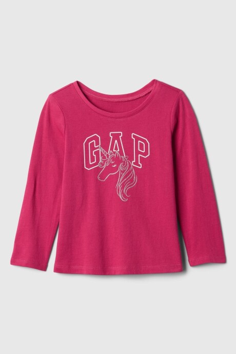 Remera Gráfico Toddler Niña Vivacious Pink 19-2045