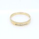 Anillo en oro 18k y 7 brillantes Anillo en oro 18k y 7 brillantes
