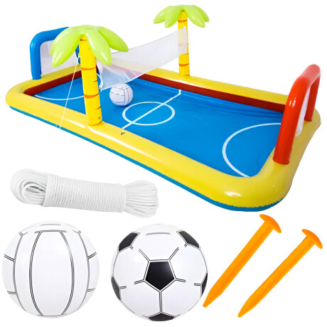Piscina Inflable Jilong Centro D juegos Volley Futbol Piscina Inflable Jilong Centro D juegos Volley Futbol