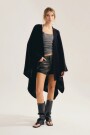 PONCHO GIRAFFE Negro