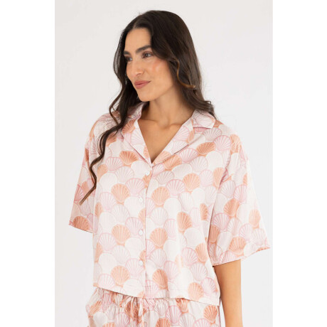Pink Shell Long Pant Rosa antique