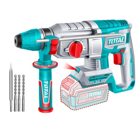 Rotomartillo SDS Plus Inalámbrico A Batería 20v - Sin Carbones Rotomartillo SDS Plus Inalámbrico A Batería 20v - Sin Carbones