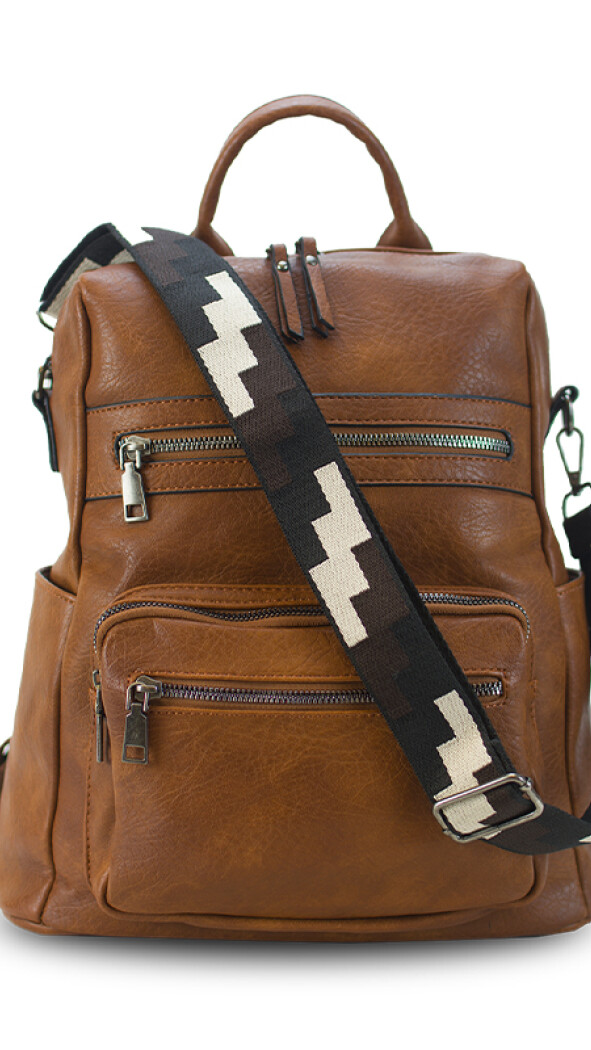 MOCHILA BROOKLYN HABANO