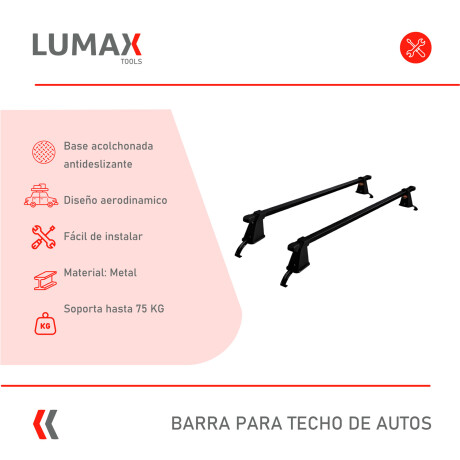Barras De Techo Para Auto Gran Resistencia Y Calidad Sin Gotero Negro