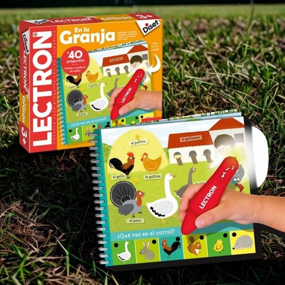 LECTRON LÁPIZ APRENDO CON DISET LECTRON MINI EN LA GRANJA DISET