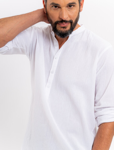 Camisola bambula blanco