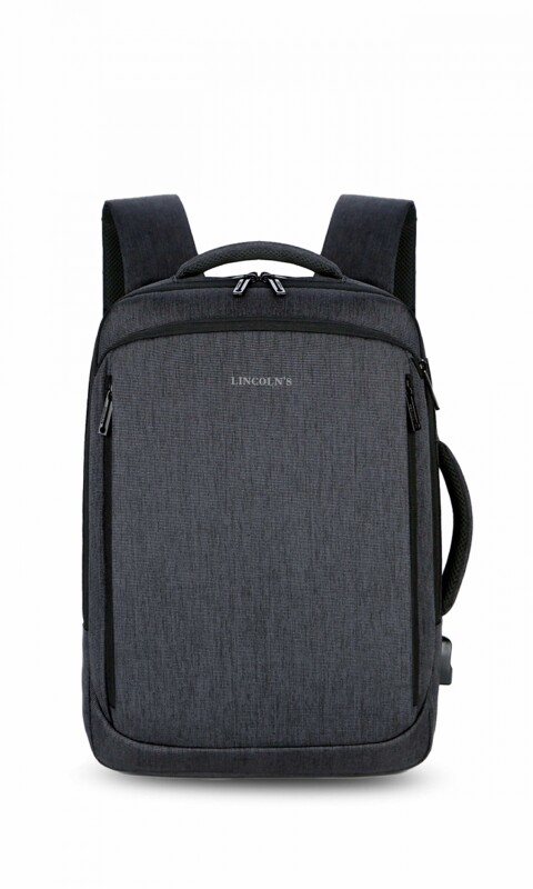 MOCHILA EL IMPARCIAL Negro
