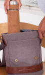 MATERA -MORRAL FUJI CANVAS GRIS