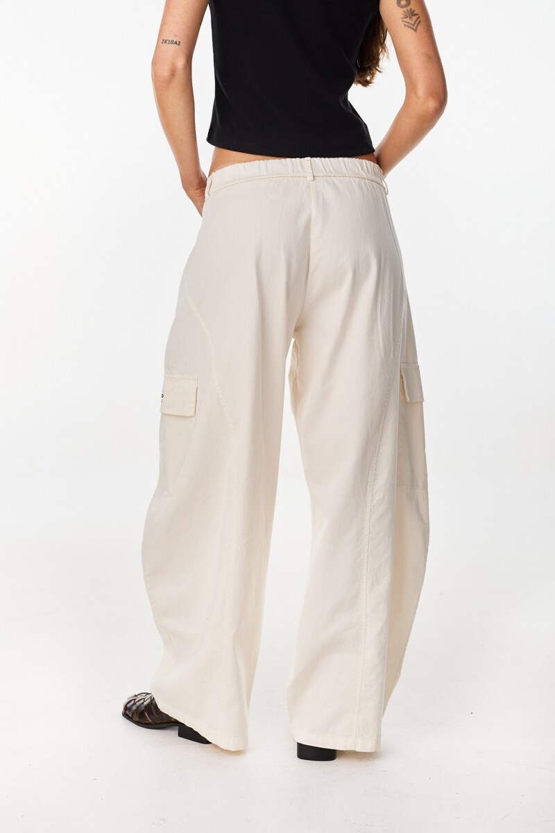 Pantalon Zen Off White