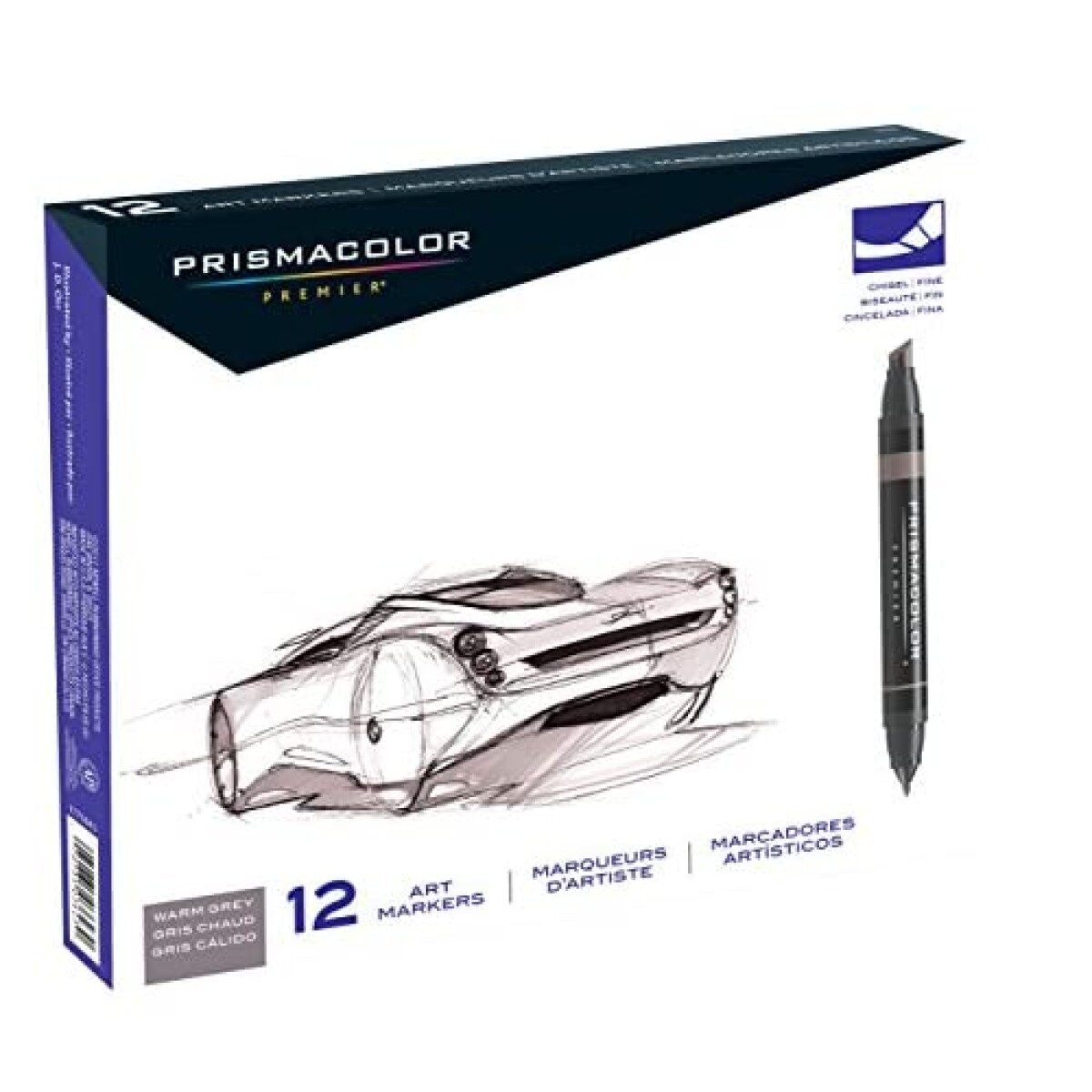 Set 12 Marcadores de Arte Prismacolor Premier Doble Punta 